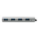 LOGILINK UA0309 LOGILINK- USB-C 3.1 hub, 4 port, aluminum casing, grey