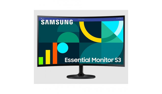 LCD Monitor|SAMSUNG|27"|Business/Curved|Panel VA|1920x1080|16:9|100Hz|4 ms|Tilt|Colour Black|LS27D36