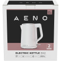 AENO Electric Kettle EK2: 1850-2200W, 1.5L, Strix, Double-walls, Non-heating body, Auto Power Off, D