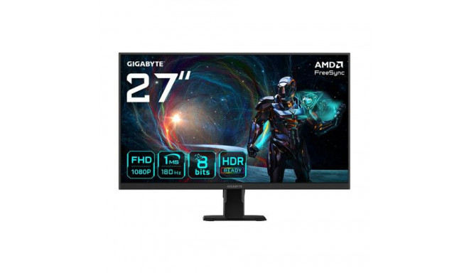 GIGABYTE GS27FA 27&quot; FHD Gaming Monitor - 1920 x 1080, 180Hz, 1ms, 300 cd/m², FreeSync, HDR 