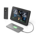 Hama 00186380 Weather station Premium Black
