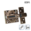 Safety lock EDM 73 x 136 mm Steel Bronze
