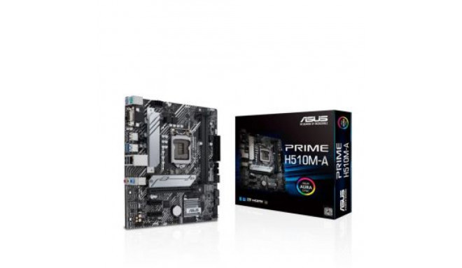 Asus Mainboard||Intel H510|LGA1200|MicroATX|2xPCI-Express 3.0 1x|1xPCI-Express 4.0 16x|1xM.2|Memory 