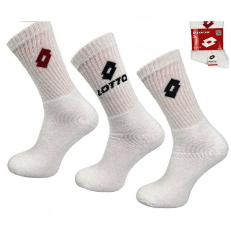 LOTTO Terry Socks White 3 Pairs 069609 (42-46)
