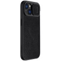 Nillkin kaitseümbris Qin Pro Leather Flip Case Apple iPhone 15, must