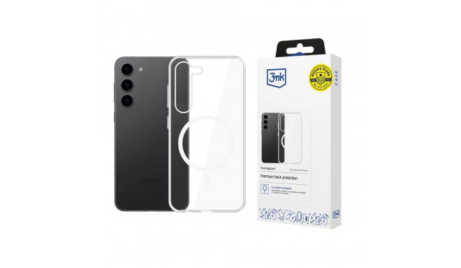 3mk Clear MagCase for Samsung Galaxy S23 5G - transparent
