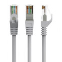 Patchcord cat.6 copper UTP 1m grey