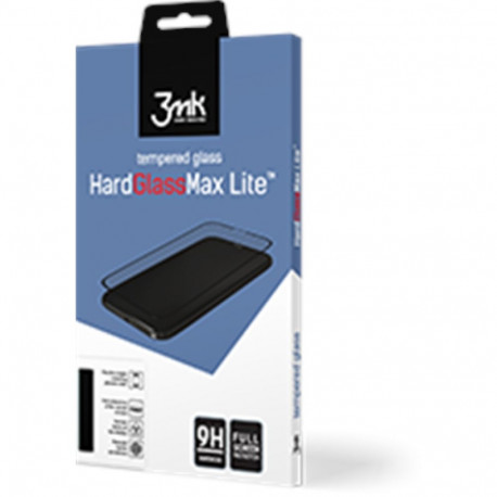 3mk ekraanikaitseklaas Apple iPhone 11 HardGlass Max Lite, must