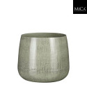 Flowerpot Mica Benson 1071766  metal  Ø 12 cm  gray