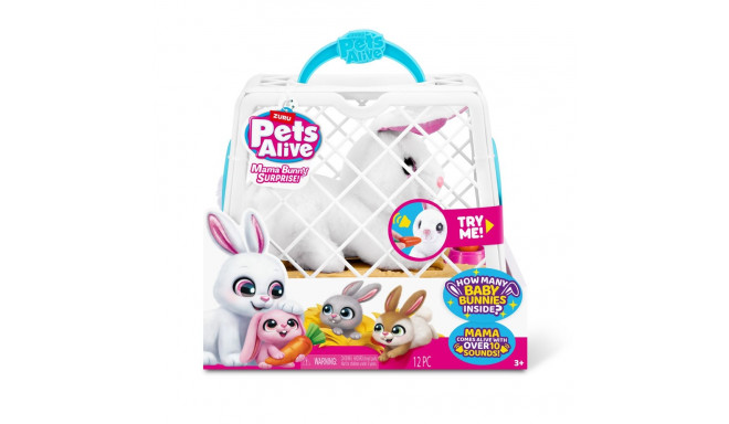 PETS ALIVE playset Mama&Baby Surprise Bunny