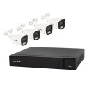 78-672# Zestaw monitoringu poe blow 4x8mp 2tb bl-ki8b4/poe/2tb 4x kamery tubowe 8mp dysk hdd2tb