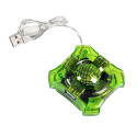 EA150G Esperanza USB 2.0 jaotur 4x USB täht roheline