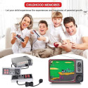 GameBox R6 8-Bit Retro TV AV RCA Analog Game Console with Dual Controllers with 620 Built-In Games