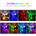 Elight L1 2in1 Rotating Star Sky projector and Night lamp with 4x AAA / USB Cable Black