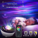 Elight J1 Aurora projector with atmosphere sounds & Bluetooth speaker Smart Wi-Fi Bluetooth App cont