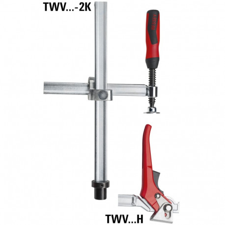 Pitskruvi keevituslauale TWV28, 300 x 110-175 mm, Ø 28 mm, T-käepide, Bessey