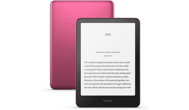 Amazon Kindle Paperwhite 2024 12th Gen Signature Edition 32GB, розовый/metallic raspberry