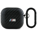 BMW AirPods 4 ümbris must/must PU Carbon M Collection