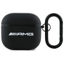 AMG AMA4SLWK AirPods 4 Kate must/must Nahk Valge Logoga