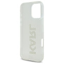 Karl Lagerfeld KLHCP16XHKLSTDCT iPhone 16 Pro Max 6.9" Läbipaistev Kõvakate IML Rhinestones Logo