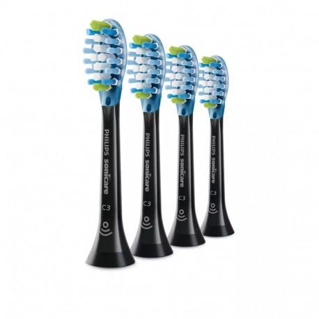 Philips Sonicare C3 Premium Plaque Defense HX9044/33 | 4 pcs | black