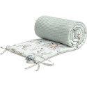 Sensillo COT PROTECTOR WAFFLE DEER MINT