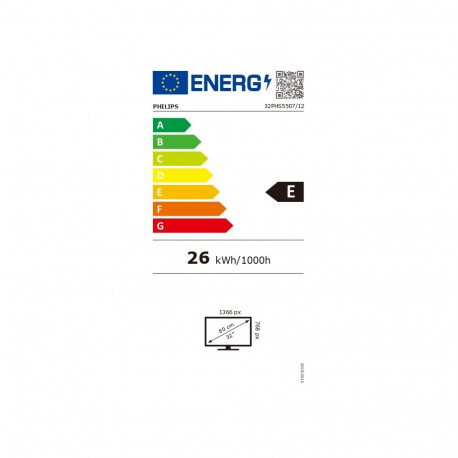 32-tolline Philips TV 32PHS5507/12