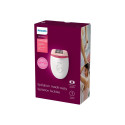 PHILIPS BRE235/00 Corded Compact Epilator (White and Pink)