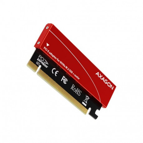 AXAGON PCI-Express x16 sisemine adapter NVMe M.2 SSD ühendamiseks lauaarvutiga | PCEM2-S