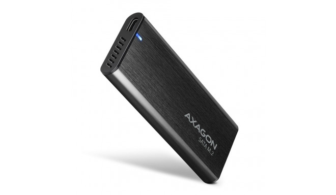 AXAGON External USB-C 3.2 Gen 2 metal box for M.2 SATA SSD disks | EEM2-SBC