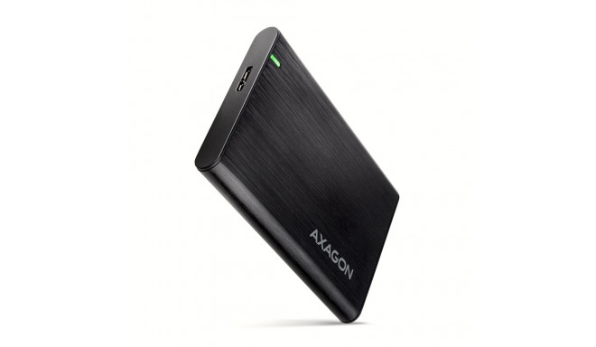 AXAGON Screwless aluminum USB 3.2 Gen 1 - SATA 6G external box for 2.5" SSD/HDD