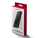 AXAGON Väline USB-C 10Gbps metallist korpus M.2 NVMe SSD ketastele AXAGON Väline USB-C 10Gbps metallist korpus M.2 NVMe SSD ketastele