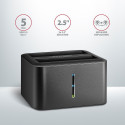 AXAGON SuperSpeed USB DUAL 2.5" SSD/HDD MINI dokk ADSA-D25