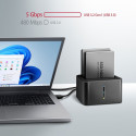 AXAGON SuperSpeed USB DUAL 2.5" SSD/HDD MINI dokk ADSA-D25