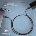 AXAGON Andme- ja laadimiskaabel USB 2.0 | BUCM32-CM10AB | USB Type-C - USB Type-C