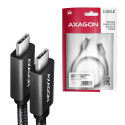 AXAGON Andmeside- ja laadimiskaabel USB 2.0 | BUCM32-CM20AB | USB Type-C - USB Type-C