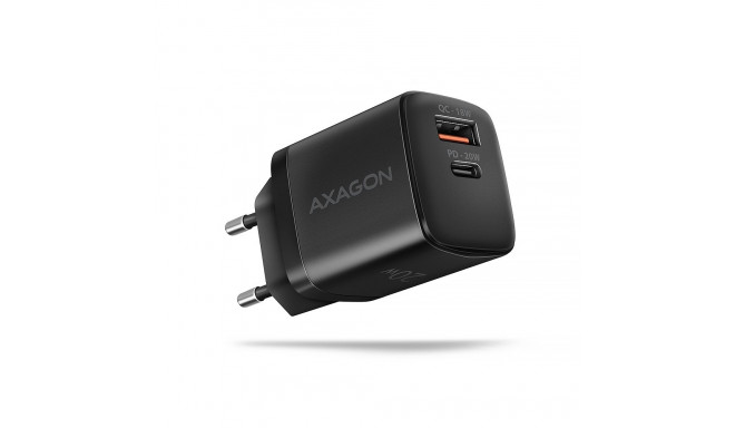 AXAGON Wallcharger 2x port (USB-A + USB-C), 20W | ACU-PQ20