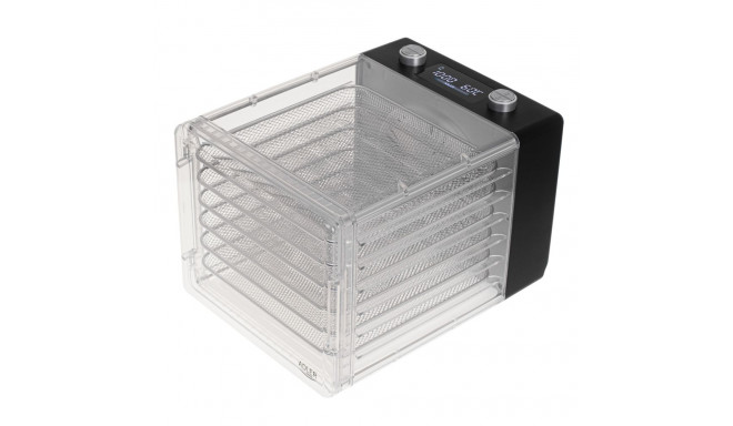 Adler Toidukuivati AD 6660 600 W 6 resti Integreeritud taimer Must