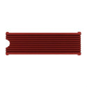 AXAGON | Passiivne alumiiniumist jahuti kõigile M.2 SSD-dele, suurus 2280, kõrgus 12 mm | CLR-M2