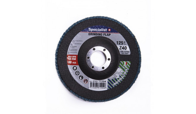SPECIALIST+ leht. lihvimisketas ZK40, 125 mm