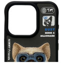 Nimmy iPhone 15 Pro 6.1" Case Black Cool&Cute 2.0 Dog