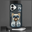 Nimmy iPhone 16 6.1" case black/black Cool&Cute 2.0 Dog