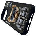 Nimmy iPhone 15 Pro 6.1" Case Black Cool&Cute 2.0 Dog