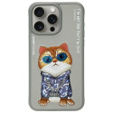 Nimmy iPhone 15 Pro 6.1" ümbris hall/hall Prillidega Lahe Kass