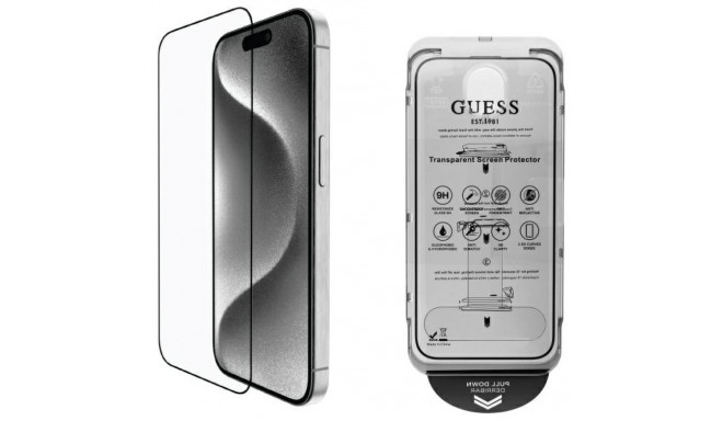 Guess GUTGP16LBOKGCIT iPhone 16 Pro 6.3" Screen Protector 2.5D Outline - Display Protection