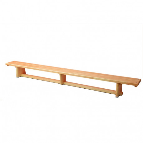 Võimlemispink Novuss 2.5 m, puidust jalgadega