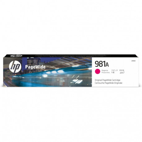 "HP 981A Magenta Original PageWide Cartridge"