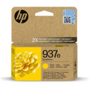 "HP Tinte 937e EvoMore Yellow Original Ink Cartridge"