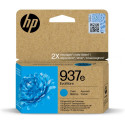 "HP Tinte 937e EvoMore Cyan Original Ink Cartridge"