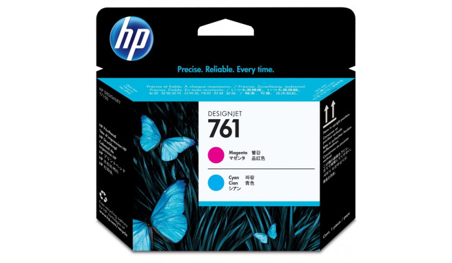 "HP 761 Original Druckkopf magenta und cyan 1er-Pack"